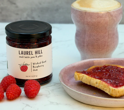 Wicked Good Red Raspberry Jam 5.5 oz. (Laurel Hill) OL