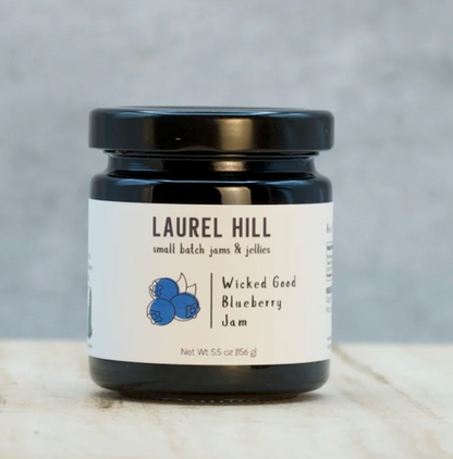 Wicked Good Blueberry Jam 11oz (Laurel Hill) OL