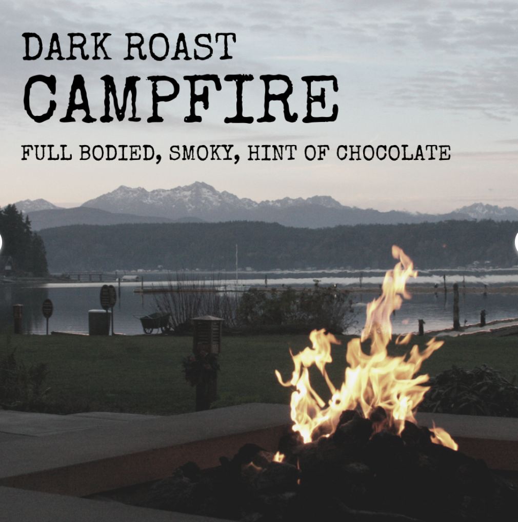 Campfire Blend WHOLE BEAN Coffee 12 oz. (Witching Hour) OL