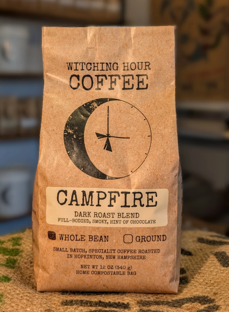 Campfire Blend WHOLE BEAN Coffee 12 oz. (Witching Hour) OL