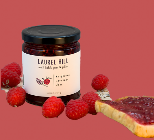 Raspberry Lavender Jam 5.5 oz. (Laurel Hill) OL