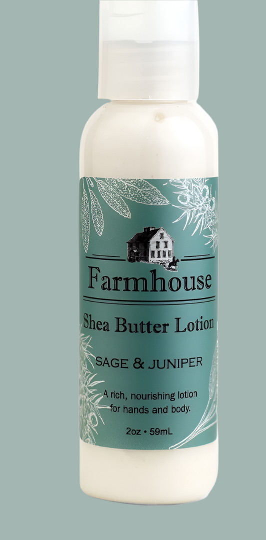 Sage & Juniper Shea Butter Mini Hand Lotion 2 oz. (Sweet Grass Farm) OL
