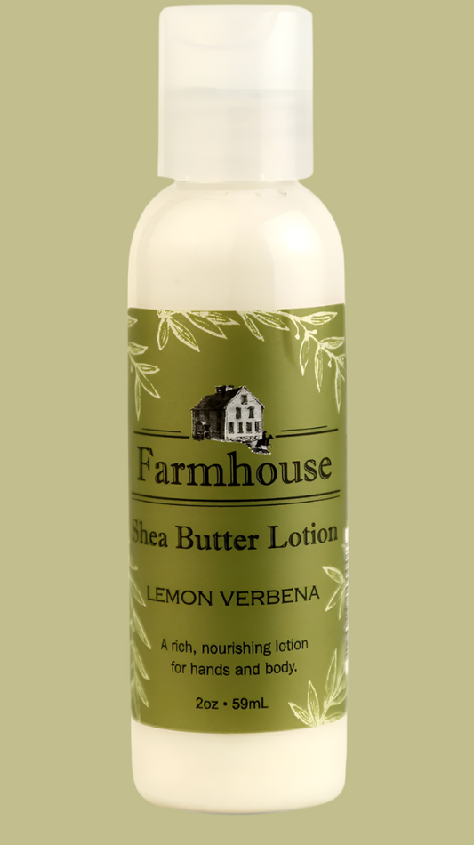 Lemon Verbena Shea Butter Mini Hand Lotion 2 oz. (Sweet Grass Farm) OL