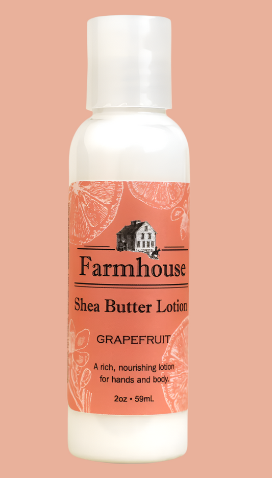 Grapefruit Shea Butter Mini Hand Lotion 2 oz. (Sweet Grass Farm) OL