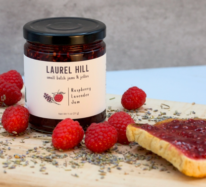 Raspberry Lavender Jam 11 oz. (Laurel Hill) OL