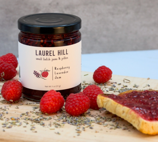 Raspberry Lavender Jam 11 oz. (Laurel Hill) OL