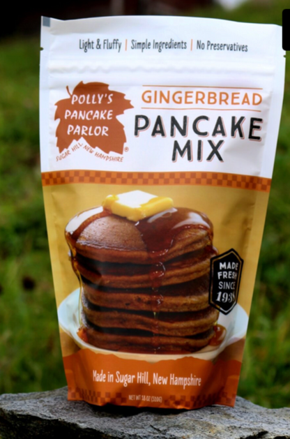 NH pure maple syrup 3.4 oz. Gingerbread Person glass bottle (Ben's Sugar Shack) OL