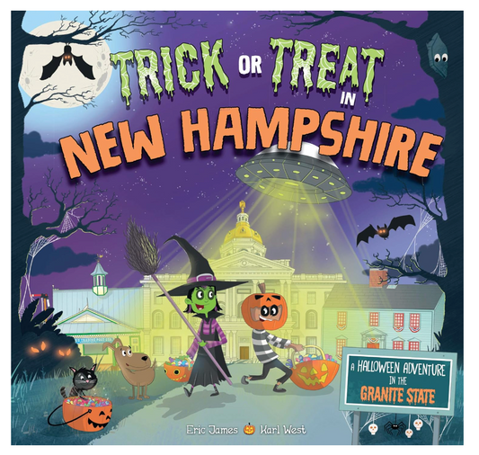Trick or Treat New Hampshire Children's Book OL