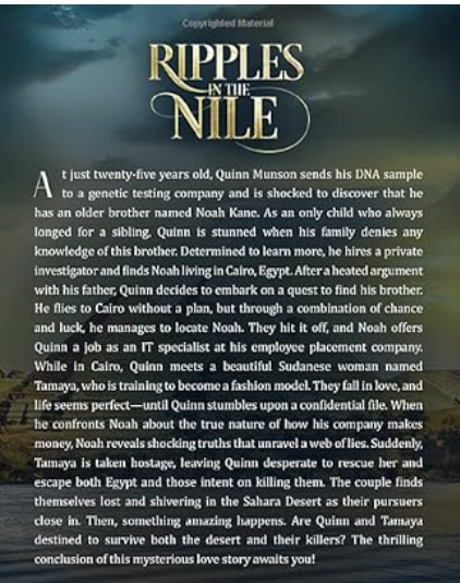 Ripples  in the Nile book (Paul August) OL