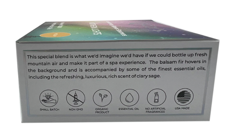 "Northern Lights" 12 pak All Natural Shower Steamers (Biddy's Naturals) OL