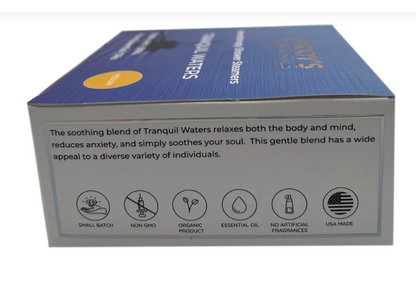 Tranquil Waters Shower Steamers 12 pack (Biddy's Naturals) OL