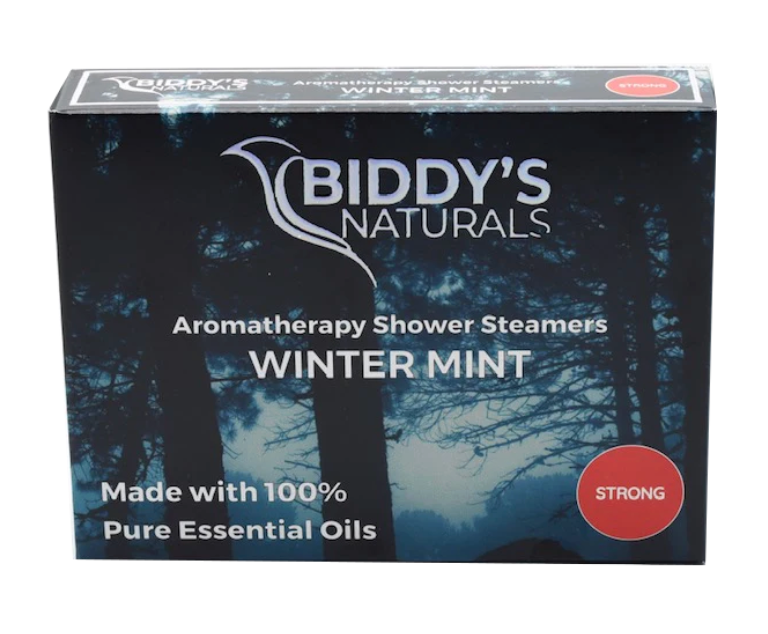 Wintermint Shower Steamers 2 pack (Biddy's) OL