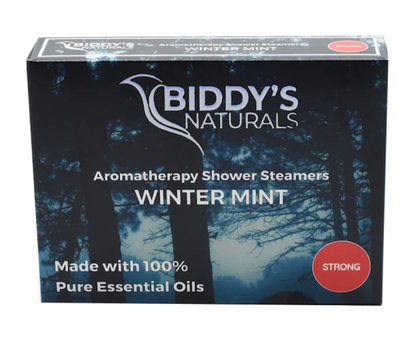 Wintermint Shower Steamers 2 pack (Biddy's) OL