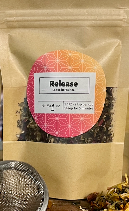 "Divine Realm" loose herbal tea 1/2 oz. (Whimsy Souls, LLC) OL