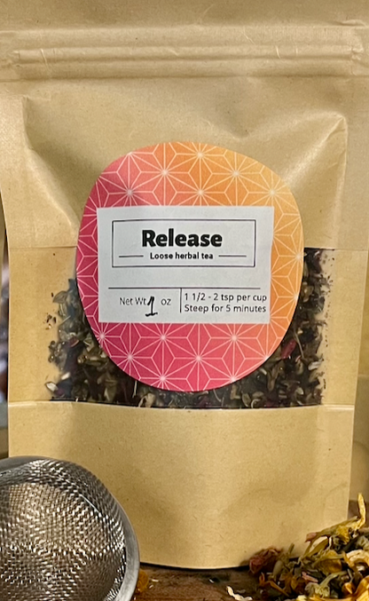 "Divine Realm" loose herbal tea 1/2 oz. (Whimsy Souls, LLC) OL