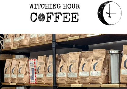 "Winter Warmer" Medium Dark Roast Coffee 12 oz. (Witching Hour) OL