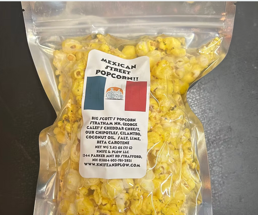 Mexican Street Popcorn 2.6 oz (Knife & Plow) OL