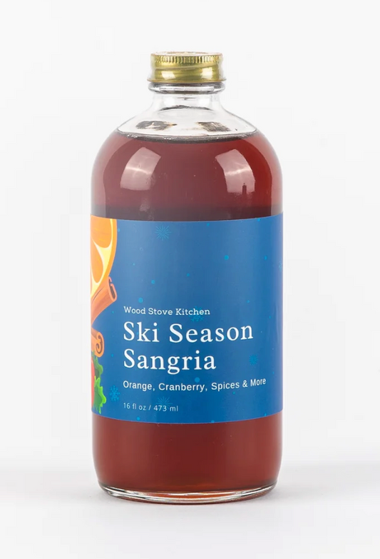 "Ski Season" Sangria Mixer 16 oz. Alcohol Free (Wood Stove Kitchen) OL