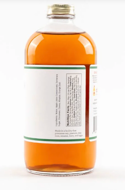 Spiced Apple Hot Toddy Mixer 16 oz. Alcohol Free (Wood Stove Kitchen) OL