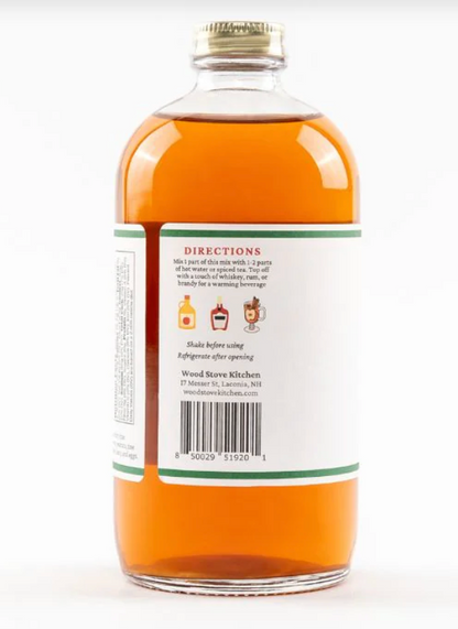 Spiced Apple Hot Toddy Mixer 16 oz. Alcohol Free (Wood Stove Kitchen) OL