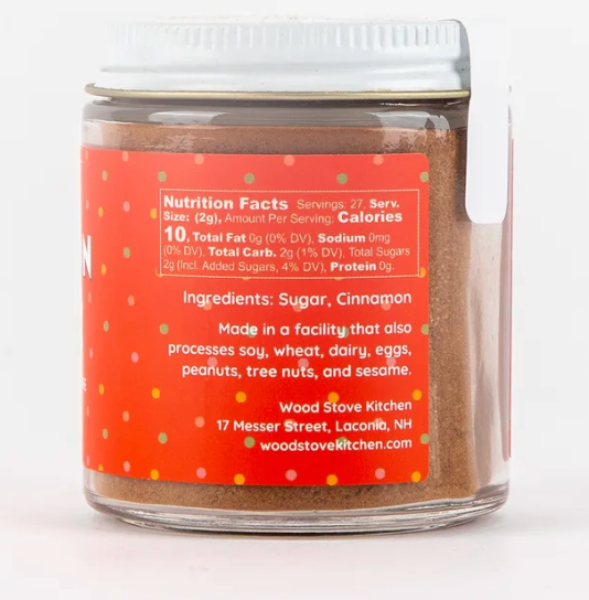 Cinnamon Sugar 3.8 oz. (Wood Stove Kitchen) OL