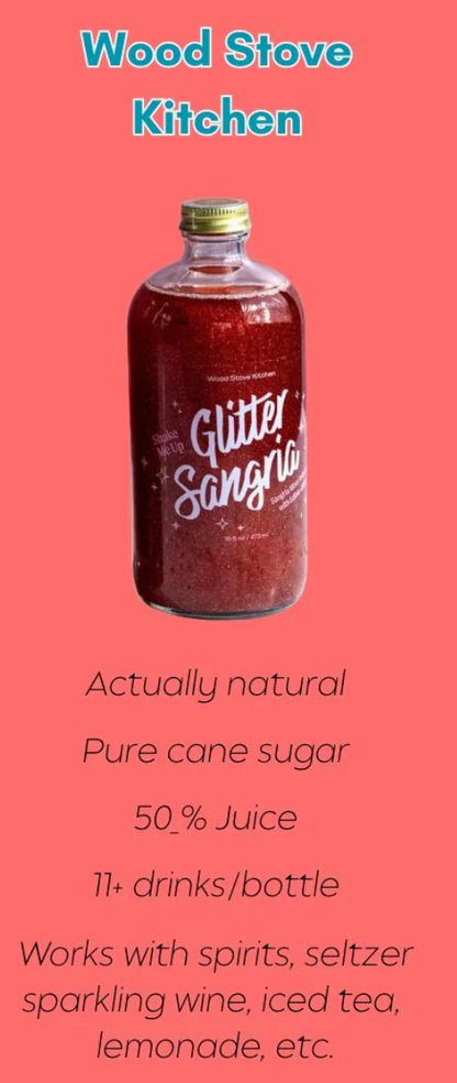 Glitter Sangria 16 oz. (Wood Stove Kitchen) OL