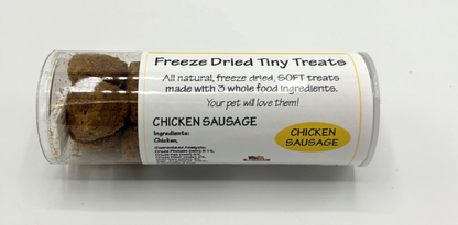 Premium Freeze Dried Tender Tiny Treats for Dogs - Duck, Beef, Chicken (North Woods Animal Treats) OL