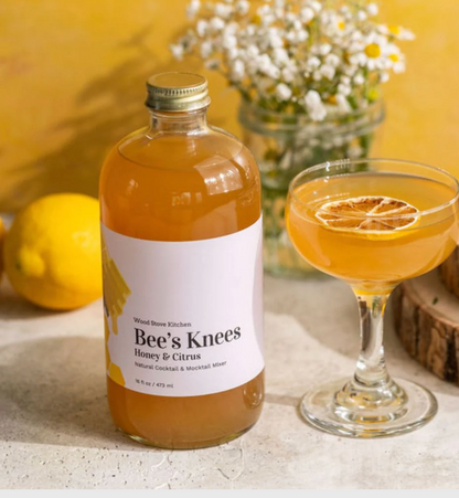 Bee's Knees Cocktail & Mocktail Mixer 16 oz. (Wood Stove Kitchen) OL