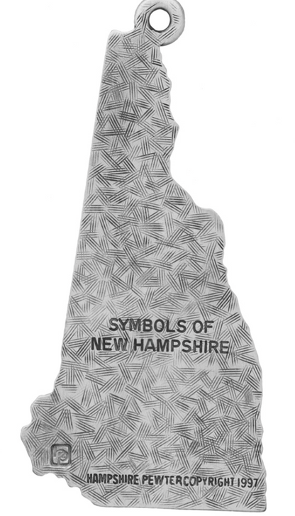 Symbols of New Hampshire Pewter Ornament (Hampshire Pewter) OL