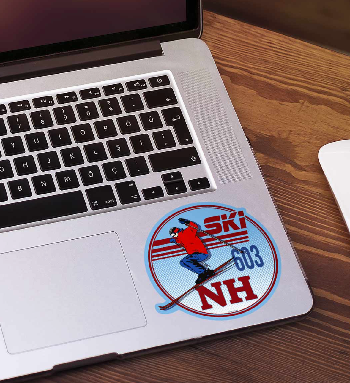 SKI NH retro sticker (RetroPlanet) OL