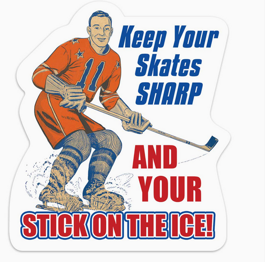 NH HOCKEY sticker (RetroPlanet) OL