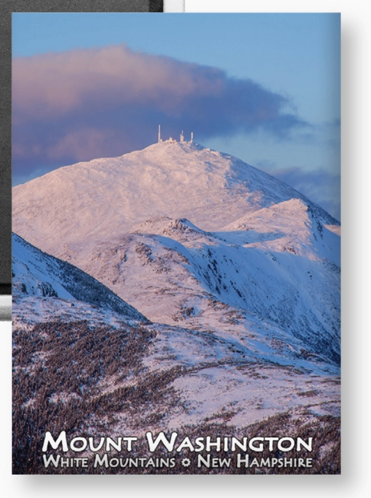 MT. WASHINGTON winter magnet (White Mountain Images) OL