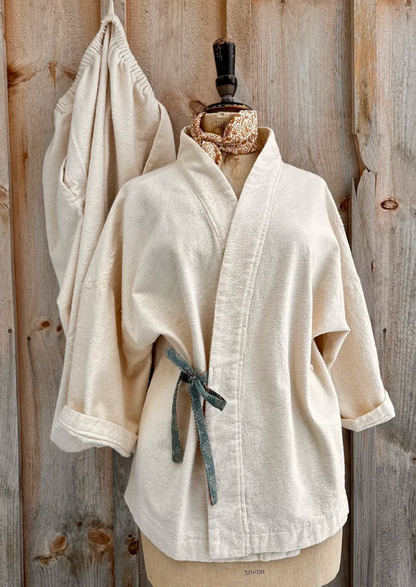 Handcrafted, Hand-Sewn 2-piece Lounge Set - Free Size (Hillside Studio) OL