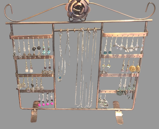 Wired and Gemstone Earrings (Controlled Chaos Jewelry) OL