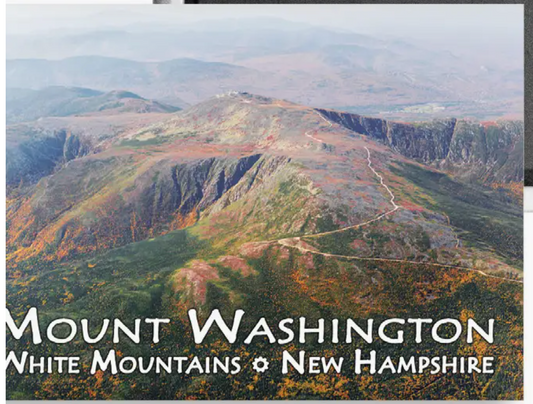 Mt. Washington aerial magnet (White Mountain Images) OL
