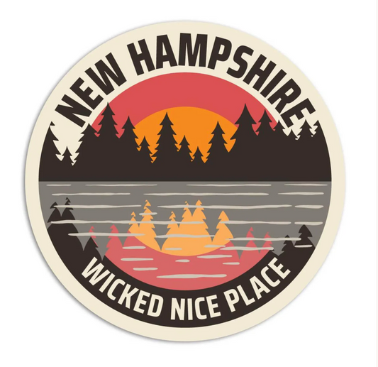 NH Wicked Nice Place Sticker (Retro Planet) OL
