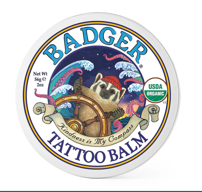 Tattoo Balm 2 oz. (W.S. Badger Co.) OL