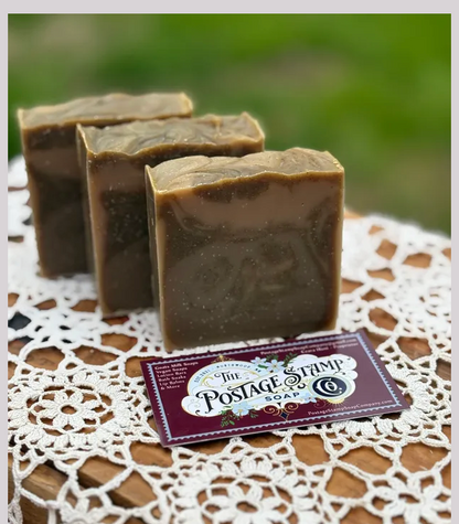 "Into the Woods" Goat's Milk Artisan Soap (Postage Stamp Soap Co.) OL