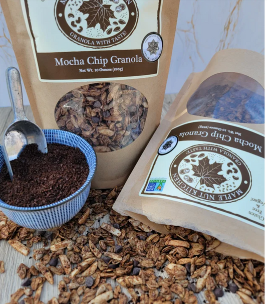 Mocha Chip Granola 10 oz. (Maple Nut Kitchen) OL