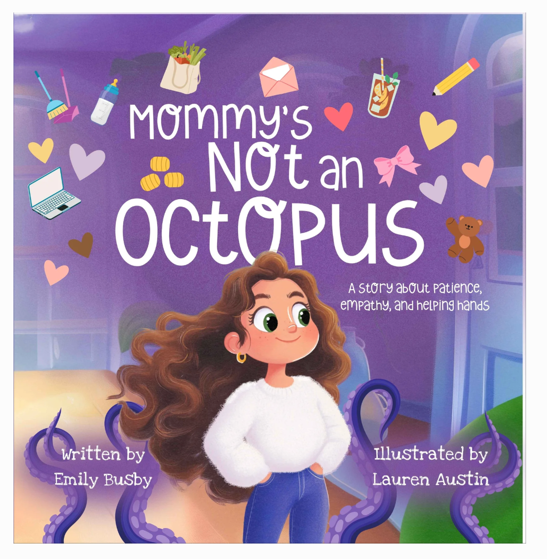 "Mommy's Not An Octopus" children's book (Emily Busby) OL