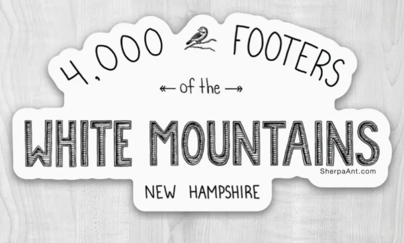 Presidential Traverse Greeting Card (blank inside)  (Sherpa Ant) OL
