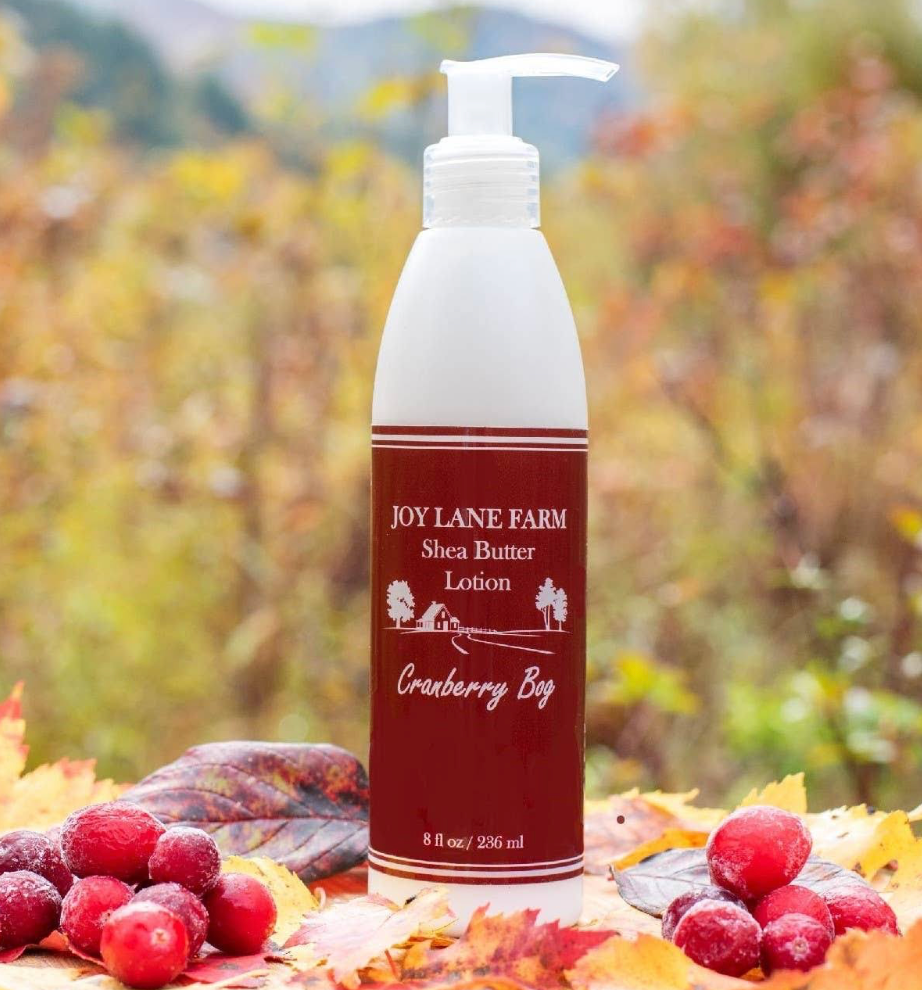 Cranberry Bog Shea Butter Lotion 8 oz (Joy Lane Farm) OL