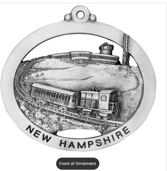 Mt. Washington of New Hampshire Pewter Ornament (Hampshire Pewter) OL