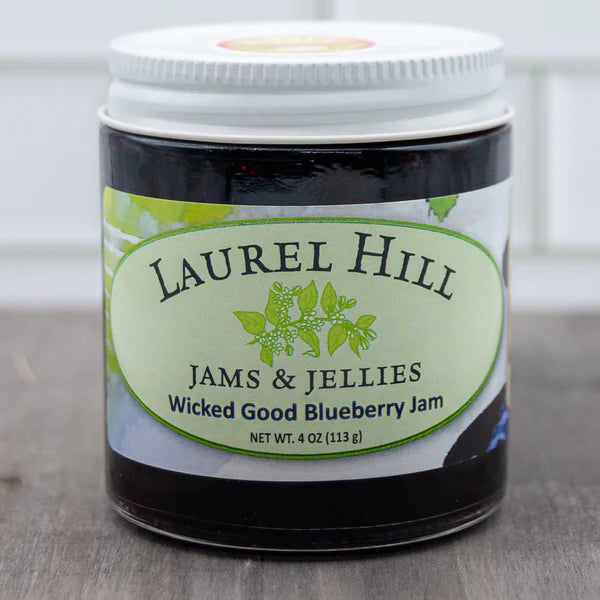 Laurel Hill Jams & Jellies Wicked Good Blueberry Jam 11oz