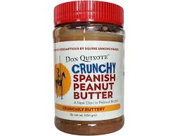 All Natural Crunchy Spanish Peanut Butter 16 oz. (Don Quixote) OL