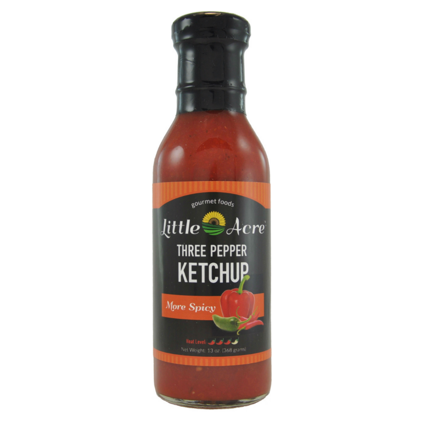 Three Pepper Ketchup More Spicy- Little Acre Online