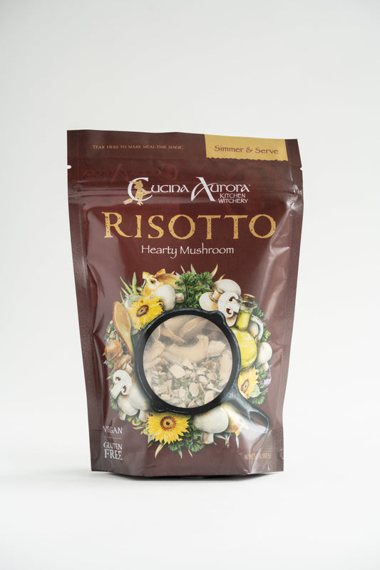 Hearty Mushroom Risotto- Cucina Aurora Online