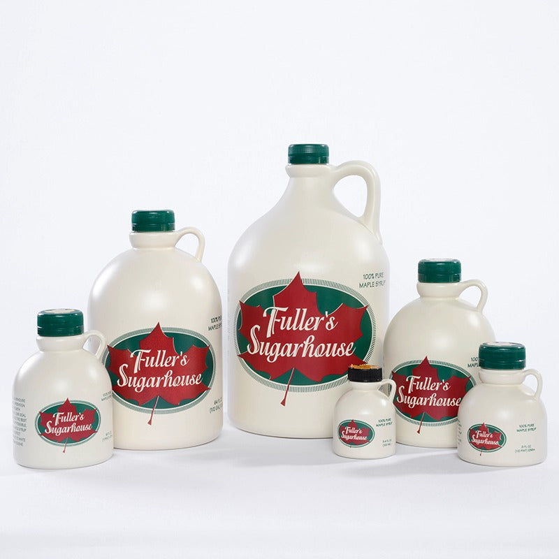 Fuller's Sugarhouse Maple Syrup Plastic Jugs
