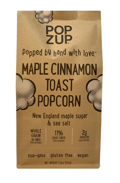 Popcorn  Butter Me Up;Cheesie Herbie;Maple;Cheddar;Truffle Butter (Popzup) OL