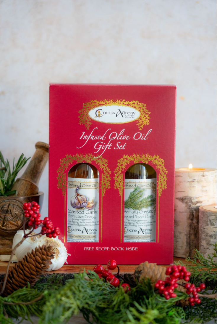 Holiday Olive Oil Gift Set- Cucina Aurora Online